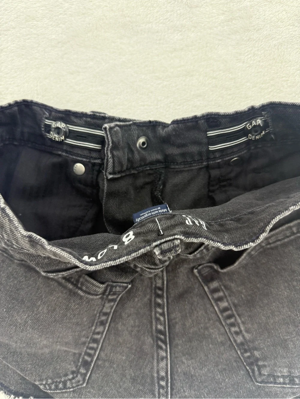 Girls Gap Kids Black Low Stride Shorts Size 8